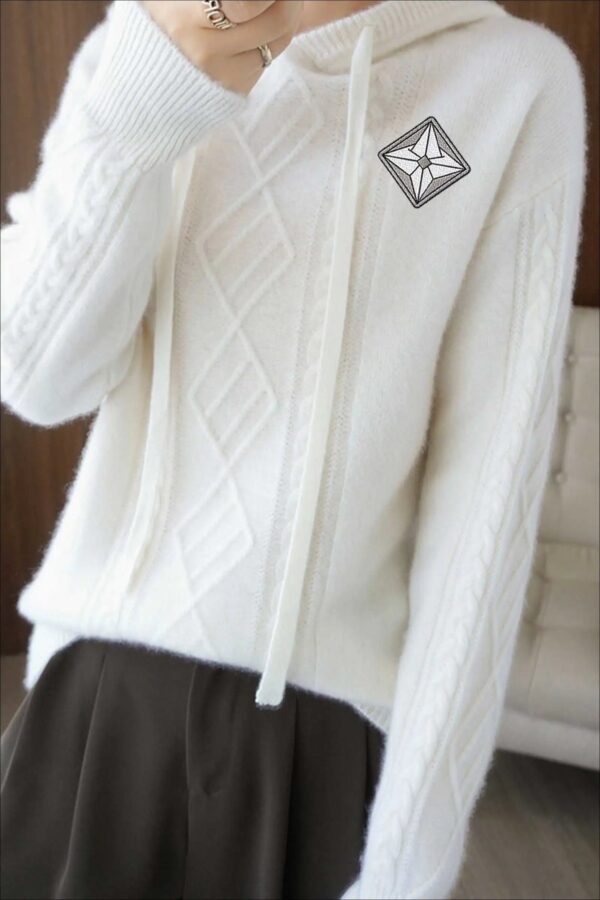 Sweater ELITE 123 | Proteck’d - Small / Silver / White -