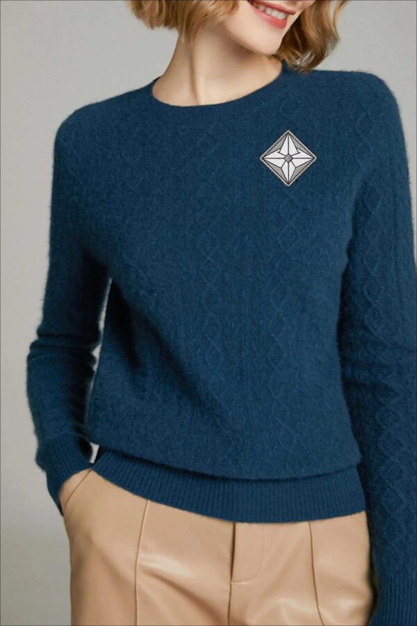 Sweater ELITE 122 | Proteck’d - Small / Silver / Blue -