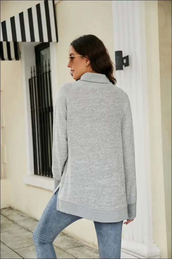 Cute Preppy Long Sleeve Sweater e76.0 | Emf - Women’s