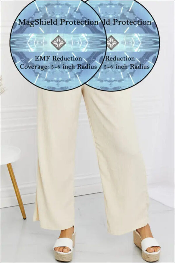 Full Size Drawstring Waist Wide Leg Pants e28 | Emf -