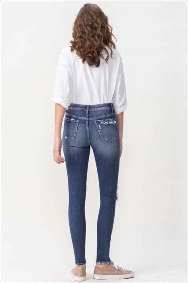 Full Size High Rise Skinny Jeans e27.0 | Emf - Women’s
