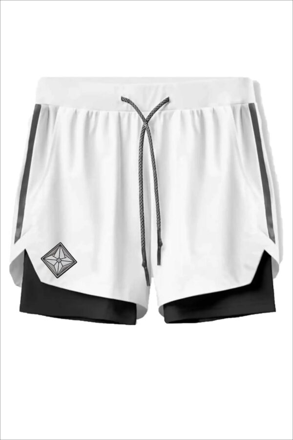 Shorts e6.0 | Proteck’d Apparel - Small / Silver / White -